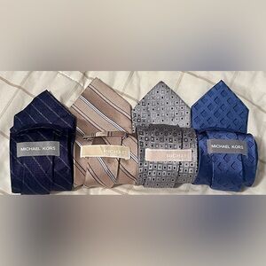 Michael Kors Men's Tie Collection - Blue, Gray, and Brown